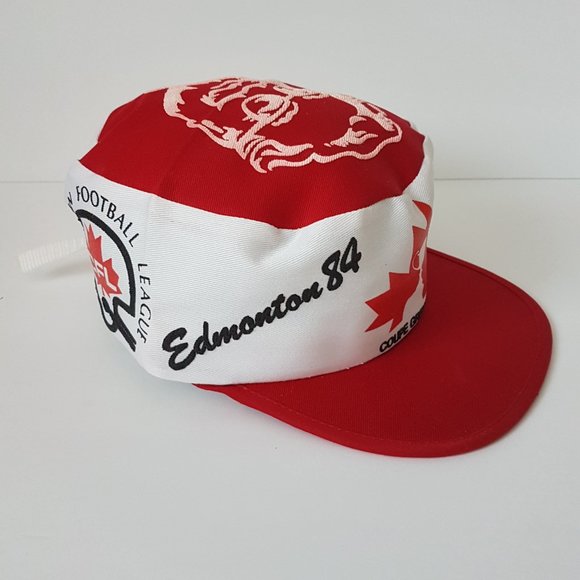 RARE Vintage CFL Grey Cup Edmonton 1984 KFC Adjustable Hat Mens Hat Womens Hat - Picture 4 of 15